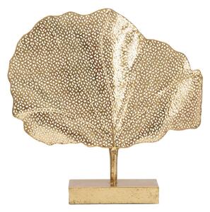 Scultura Tree Glam 35x2,5x35,5 cm in Ferro Oro