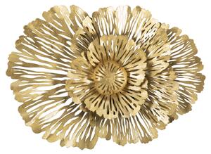 Pannello Ibis 52,5x8,5x40 cm in Ferro Oro