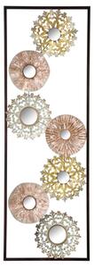 Pannello Gliss 31x2,5x90 cm in Ferro Oro e Rame