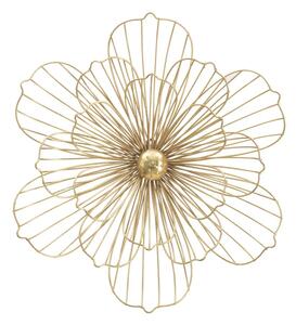 Pannello Flowery Stick 50x8x47 cm in Ferro Oro