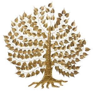 Pannello Super Leaf 109,5x2x110 cm in Ferro Oro