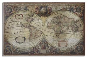 Pannello da Muro World 80x3,5x120,5 cm MDF Multicolor