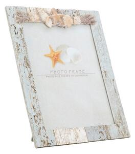 Cornice Shell 25,5x2,3x31,5 cm in Poliresina