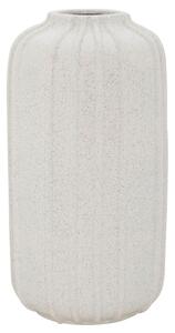 Vaso Ottus Ø23,5x43,5 cm in Ceramica Bianco e Grigio