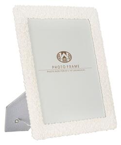 Cornice Creamy Roses 26x1,8x31 cm in Poliresina e Vetro Crema