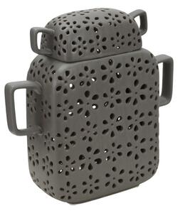 Vaso Flowery 27x10x27 cm Porcellana