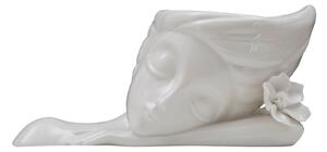 Vaso Woman Sleep 31,5x14,5x15 cm Porcellana Bianco