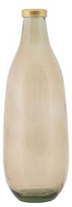Vaso Oro Line Ø15x40 cm Vetro