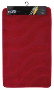 Tappeto Polipropilene Onda 60X100 Cm Rosso