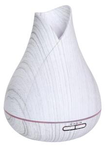 Diffusore di Aromi Oli Essenziali per Ambienti 300 ml Vaporizzatore 7 Luci Colorate Bianco