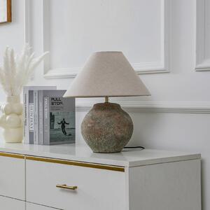 Lampada da tavolo Lucande Thalorin, altezza 39 cm, ceramica