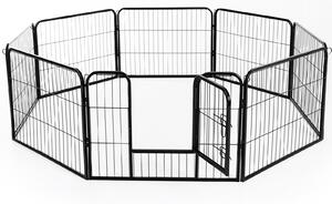 Recinto per Cani Gatti Cuccioli Roditori 8pz 80x60 cm