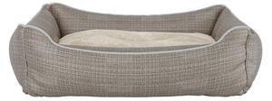 Cuccia con Cuscino Doubleface per Cani e Gatti Dandy Beige