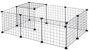 Box per Animali nero 106x73x36 cm