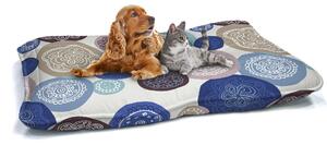 Cuscino Imbottito per Cani e Gatti 60x100 cm in Microfibra Murrine
