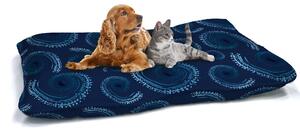 Cuscino Imbottito per Cani e Gatti 60x100 cm in Microfibra Vortex