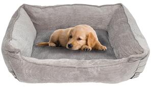 Cuccia Imbottita per Cani e Gatti 62x50x17cm in Poliestere Relax Queen