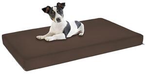 Materassino Imbottito 60x50cm per Cani e Gatti Marrone