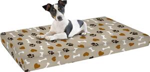 Materassino Imbottito 60x50cm per Cani e Gatti Dogs World Beige