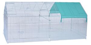 Recinto per Roditori da Esterno in Metallo 220x103x103 cm