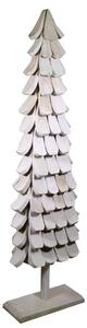 Albero di Natale in Legno di Paulownia H180cm Bianco
