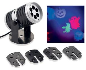 Proiettore Laser a Led 5 Decori Luci Natalizie da Interno Soriani
