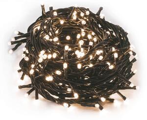 Luci di Natale 180 LED 7,2m Bianco Caldo da Interno Soriani