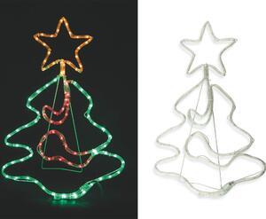 Insegna Luminosa Natalizia 96 LED 74x49 cm Soriani
