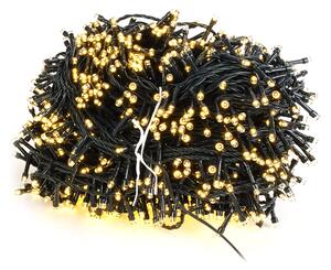 Luci di Natale 500 LED 25m Bianco Caldo da Esterno-Interno Vanzetti