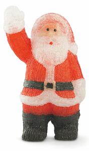 Pupazzo Babbo Natale Luminoso 120 Led 35x19x60 cm Soriani