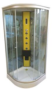 Box Doccia Idromassaggio Angolare 90X90 cm Carelli Key West