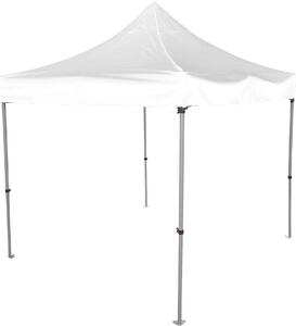 Gazebo chiudibile telescopico in alluminio professionale con telo in PVC mt3x3 Cora1