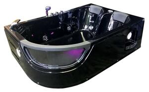 Vasca da Bagno Idromassaggio Angolare 120X180 cm Carnelli Orion