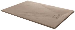 Piatto Doccia 80x90 cm in Acrilico Fosterberg Azalea Tortora