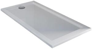 Piatto Doccia 70x140 cm in Acrilico Fosterberg Floret Bianco Lucido