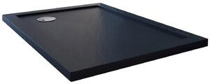 Piatto Doccia 75x75 cm in Acrilico Fosterberg Floret 2 Antracite