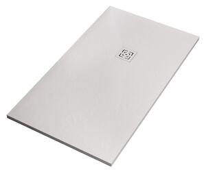 Piatto Doccia 80x80 cm in Pietra Bonussi Canton Bianco