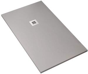 Piatto Doccia 80x80 cm in Pietra Bonussi Everest Grigio Chiaro