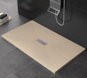 Piatto Doccia 90x90 cm in Pietra Bonussi Eden Crema