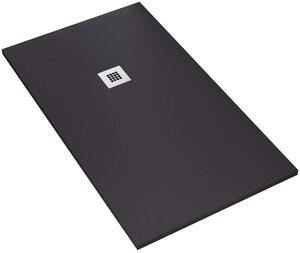 Piatto Doccia in Pietra Bonussi Everest Nero 70x80 cm