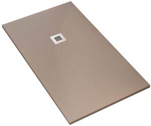 Piatto Doccia 80x80 cm in Pietra Bonussi Everest Moka