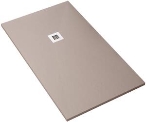 Piatto Doccia 80x80 cm in Pietra Bonussi Everest Sabbia