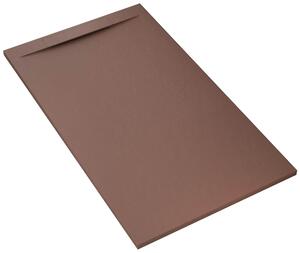 Piatto Doccia in Pietra Bonussi Ardesia Calcutta Marrone 70x100 cm