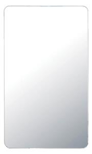 Specchio Contenitore Anta Destra 50x13x85 cm 2 Ripiani in Nobilitato Montegrappa Bianco