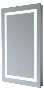 Specchio da Bagno con Luce LED 60x80x4 cm