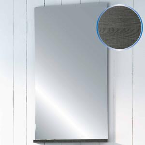 Specchiera da Bagno in Legno Rovere Segato 45X90cm Fosterberg Roma 1