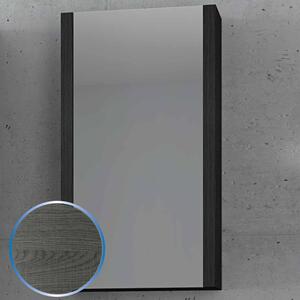 Specchiera da Bagno in Legno Rovere Segato 1 Anta 45X80cm Nantes 1