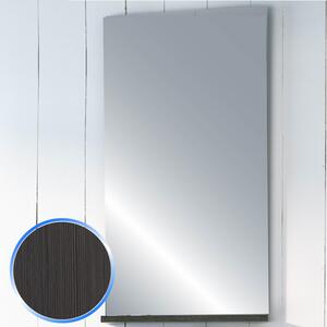Specchiera da Bagno in Legno Rovere Spazzolato 45X90cm Fosterberg Roma 1