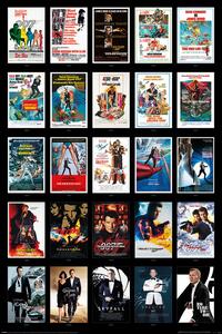 Posters, Stampe James Bond - 25 Films, (61 x 91.5 cm)