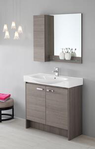 Mobile da Bagno Composizione Bagno 90Cm Rovere Scuro Special 90
